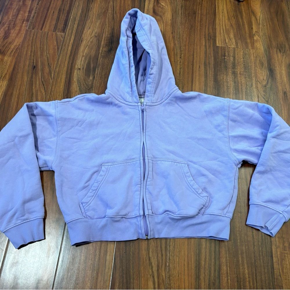 TNA Lavender Zip-Up Hoodie